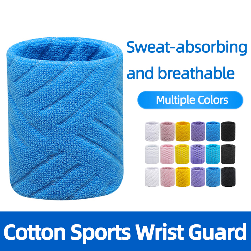 Wristband Pair Sweat - 1 Pairs Cotton Elastic Wristband Adults