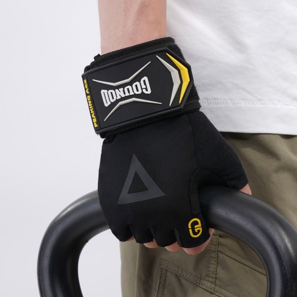 Wristband Pair Sweat - 1 Pair Breathable Cycling Gloves Shockproof