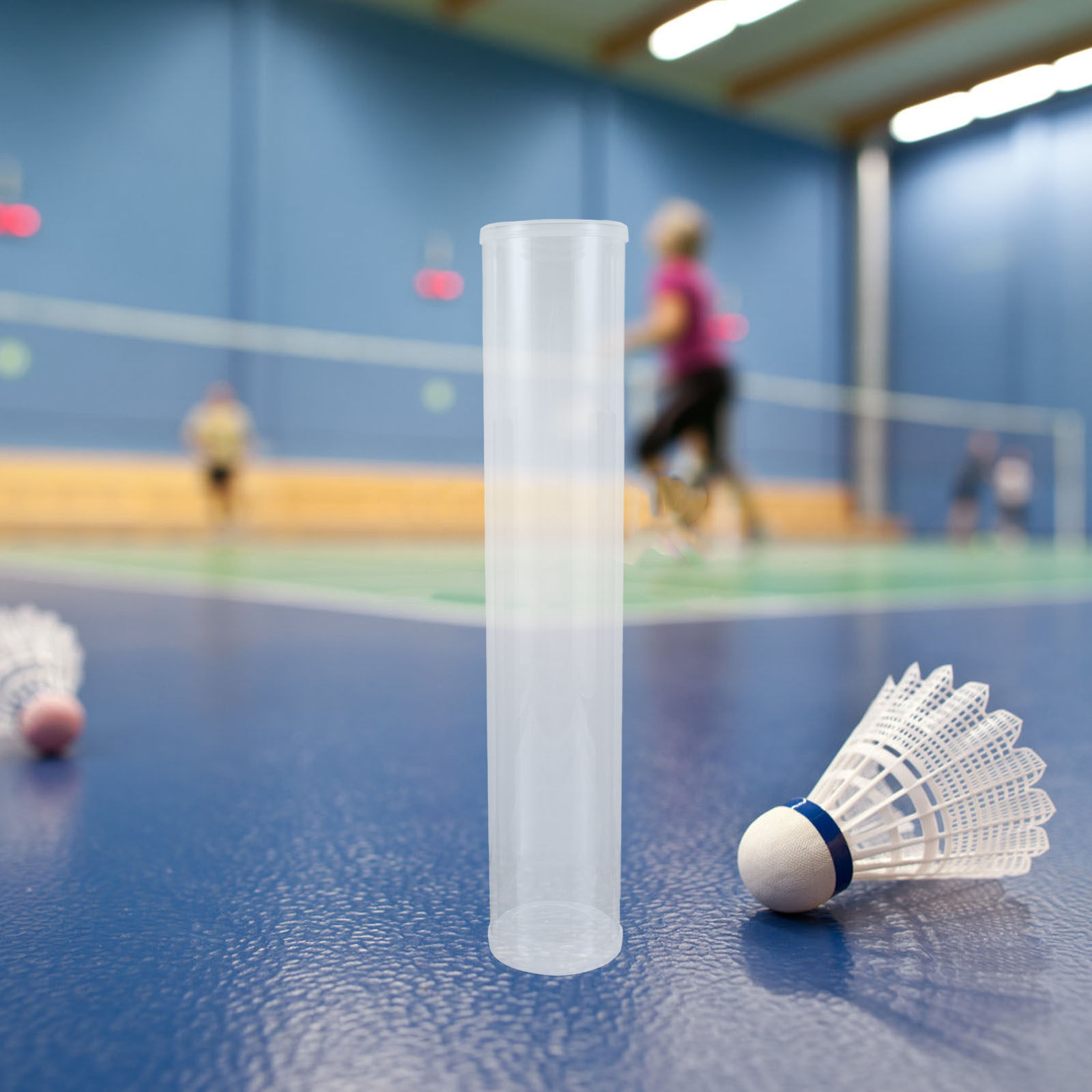 Badminton Shuttlecock - Badminton Ball Storage Tube Transparent Automatic