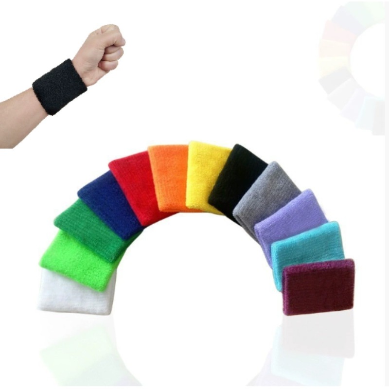 Wristband Pair Sweat - 1 Pair Summer Sports Wristband Sweatband