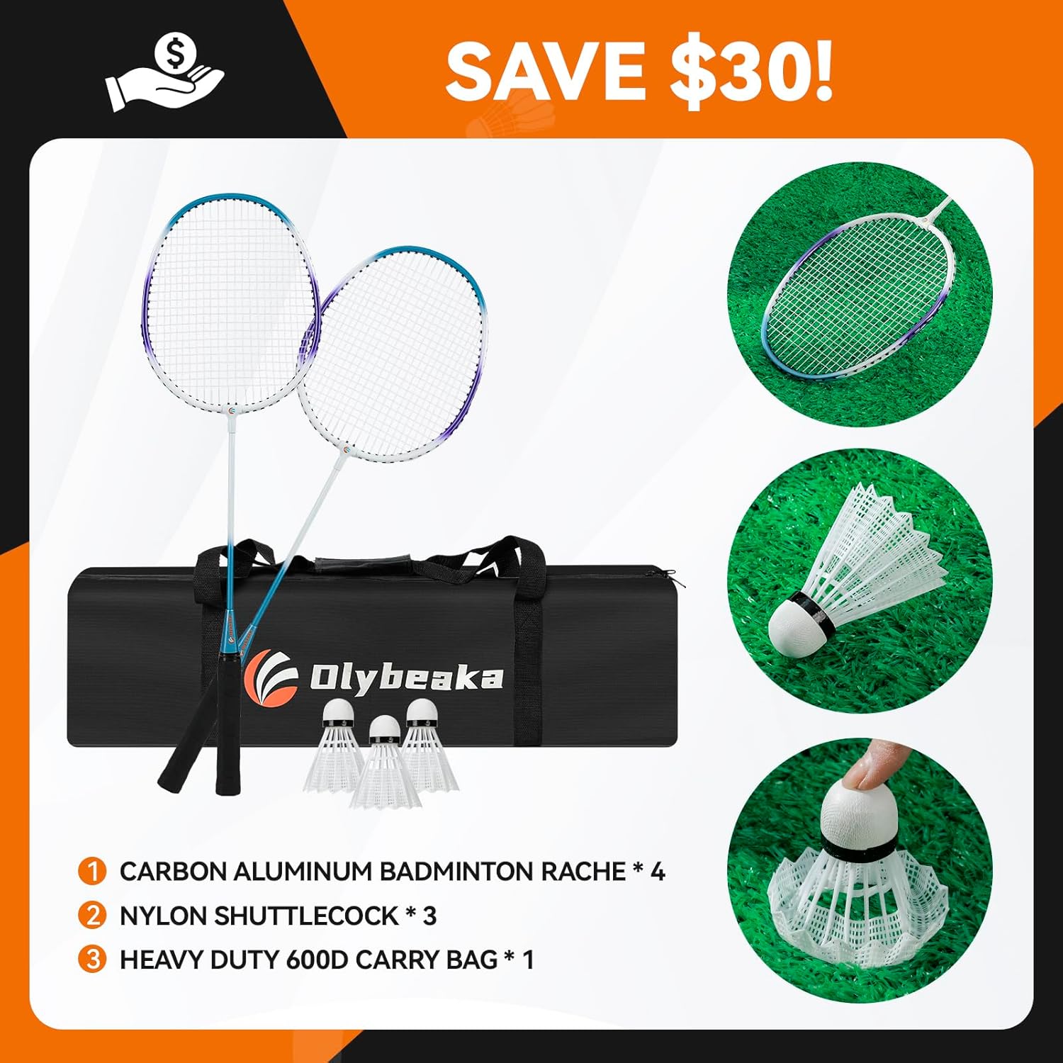 12ft Badminton Net Set for Bac – Badminton Area recenzja i cena