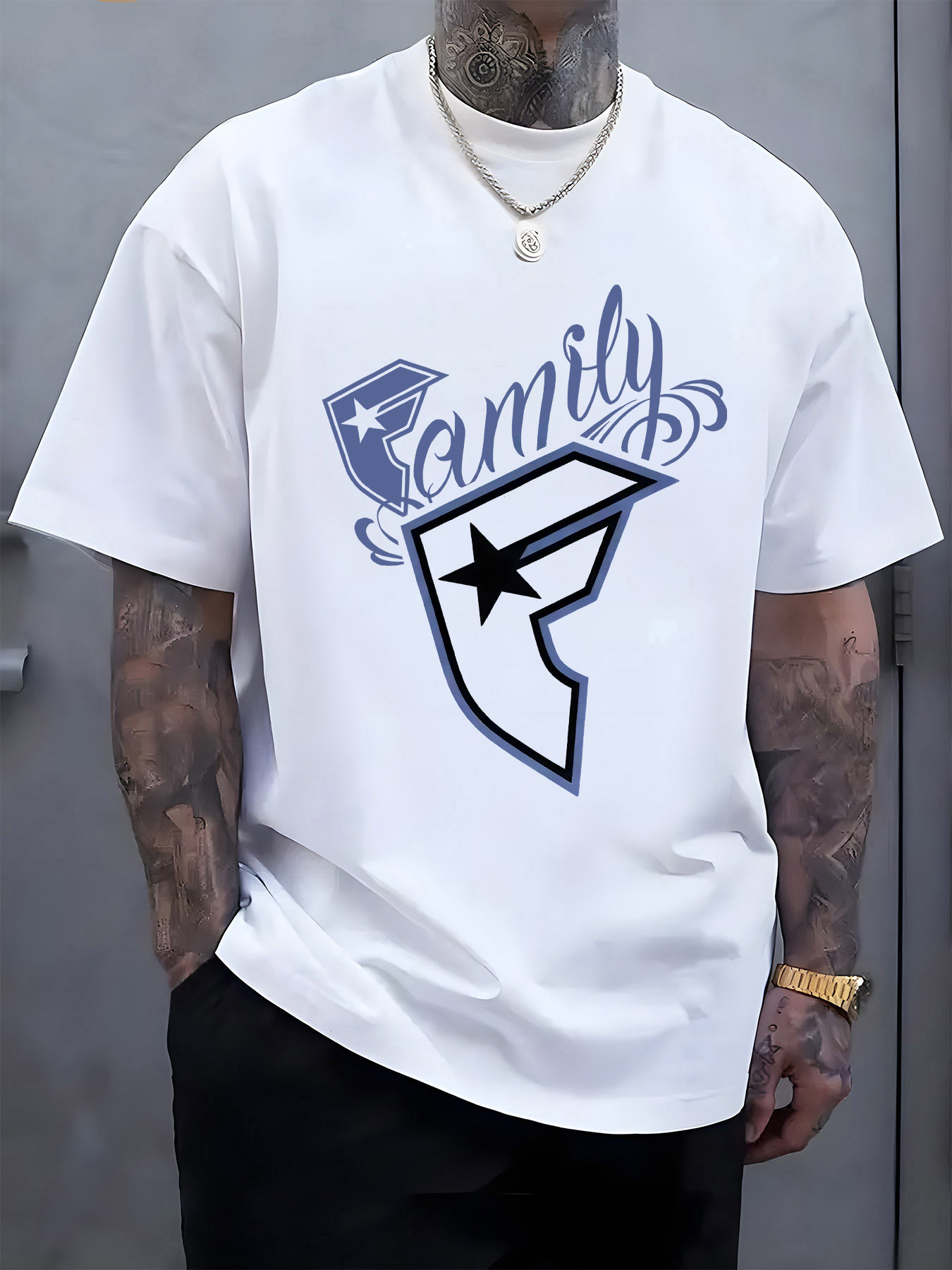 Men's Casual T-Shirt Family Gr – T Shirt Dry Fit recenzja i cena