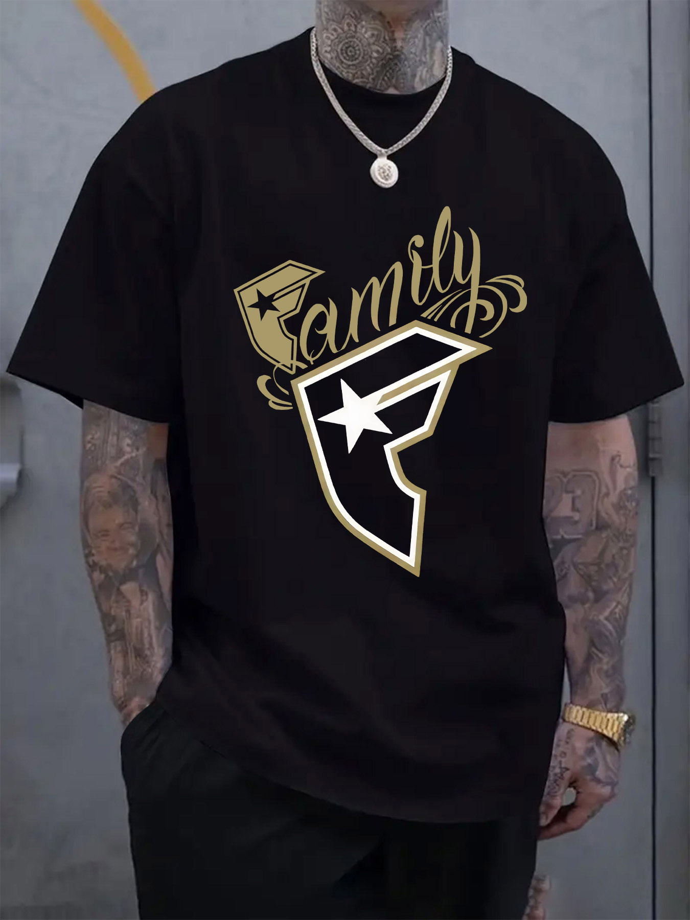 Men's Casual T-Shirt Family Gr – T Shirt Dry Fit recenzja i cena