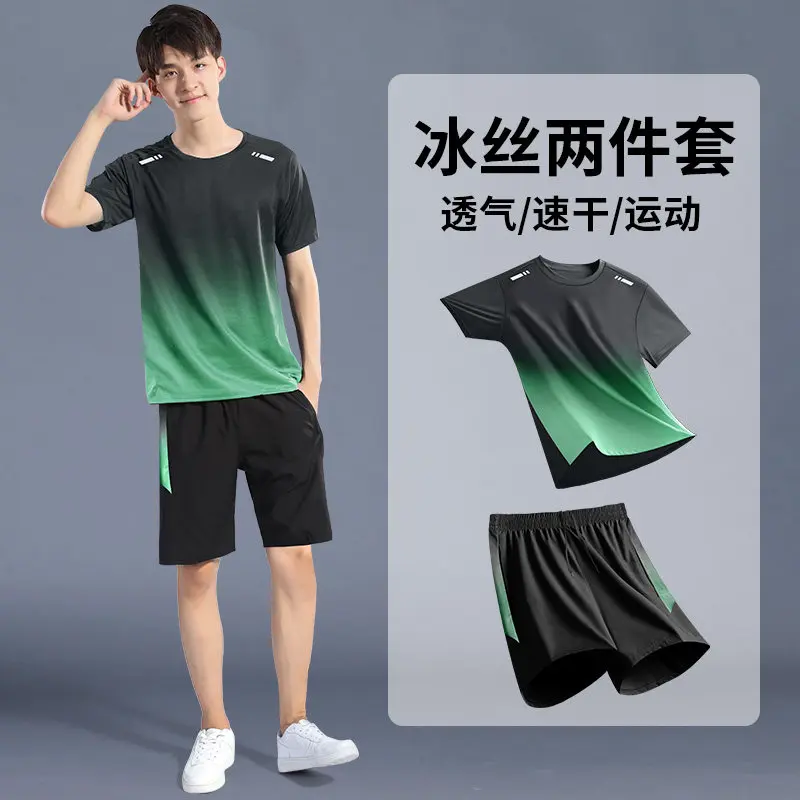 Men's Summer Ice Silk Quick-Dr – T Shirt Dry Fit recenzja i cena