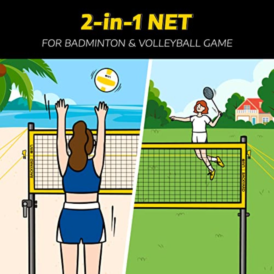 Outdoor Volleyball and Badmint – Badminton Area recenzja i cena