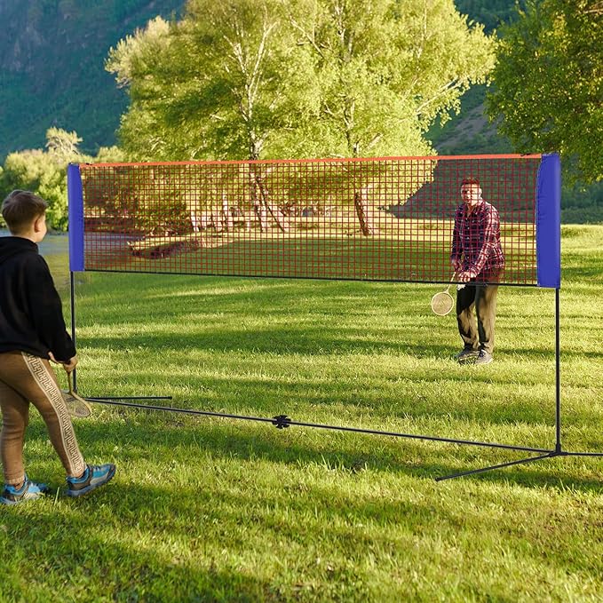 Portable Badminton Net Small S – Badminton Area recenzja i cena
