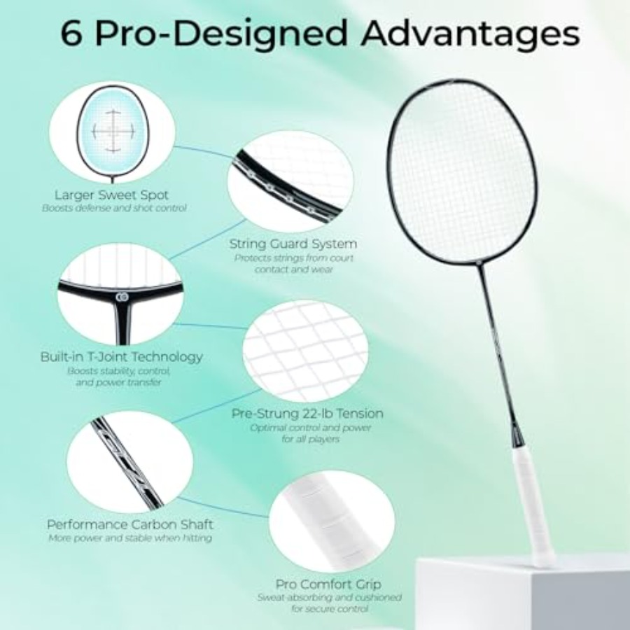 Badminton racket set for recre – Badminton Area recenzja i cena