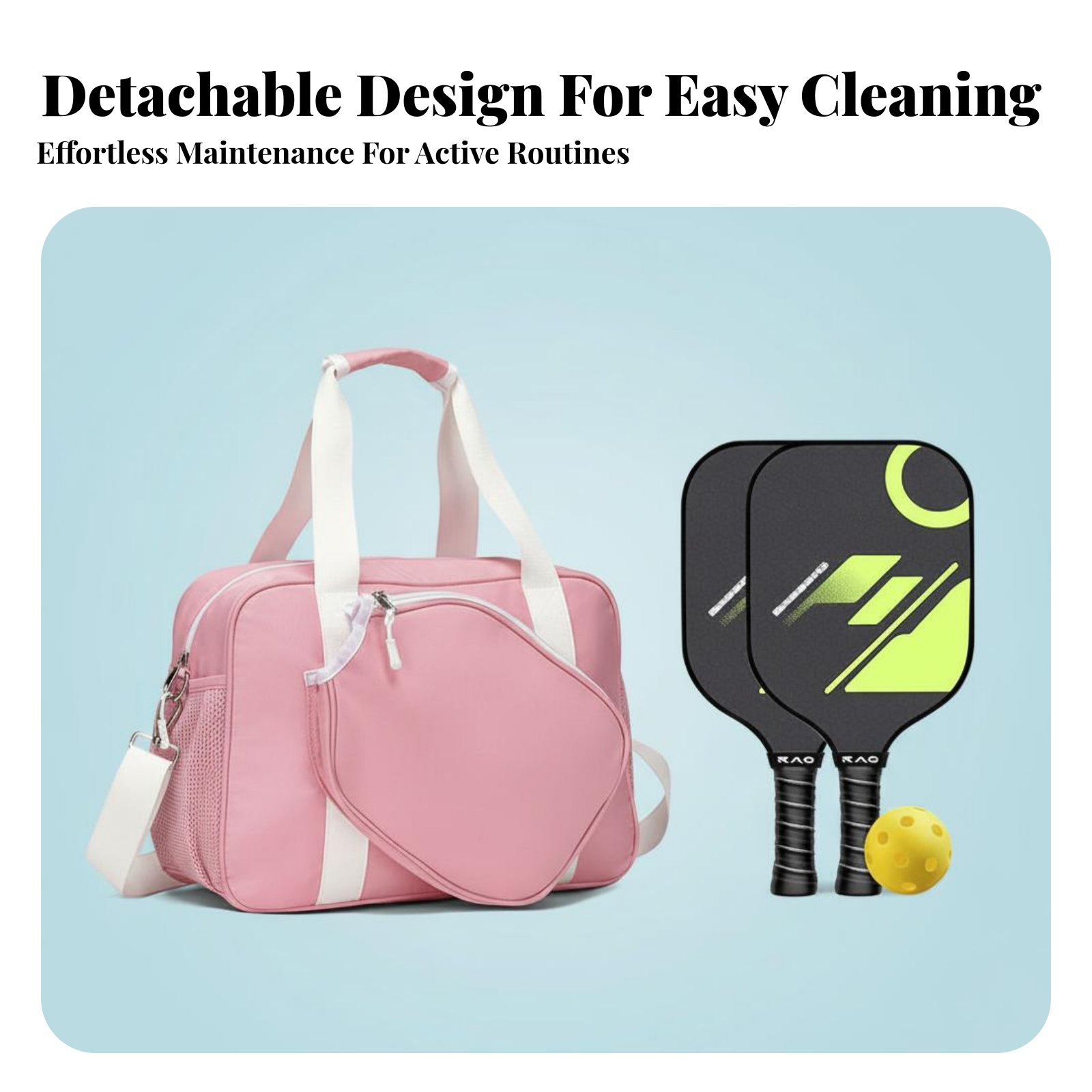 Pickleball Bag Versatile Carry – Badminton Racket recenzja i cena