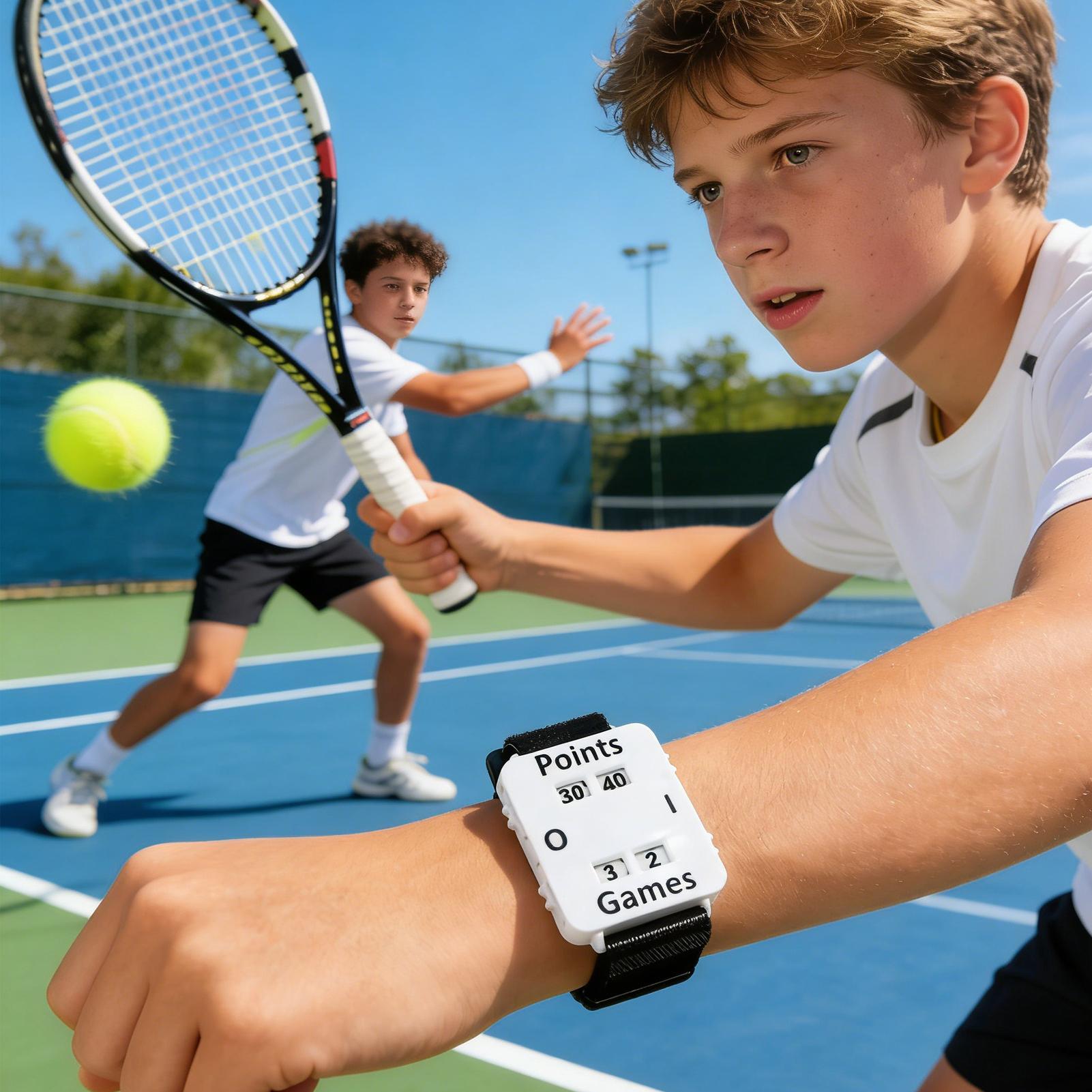 Tennis Score Keeper Wristband  – Badminton Score Counter recenzja i cena
