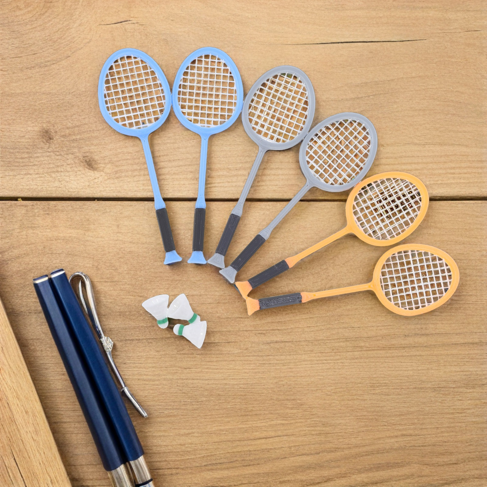 3Sets Miniature Badminton Rack – Badminton Europe recenzja i cena