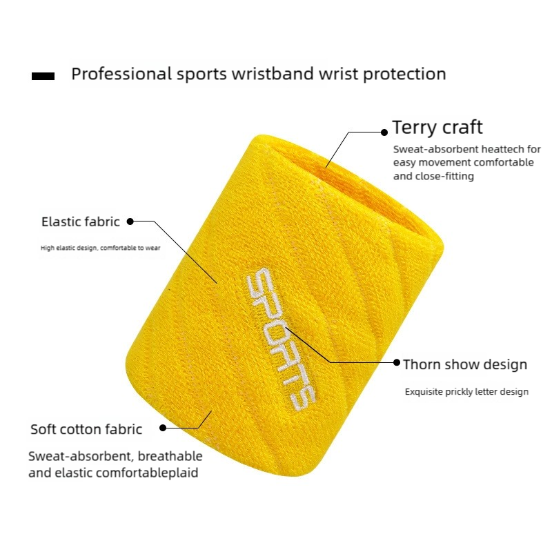 1 Pairs Cotton Elastic Wristba – Wristband Pair Sweat recenzja i cena