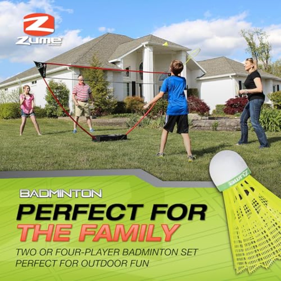 Portable Badminton Set for out – Badminton Area recenzja i cena