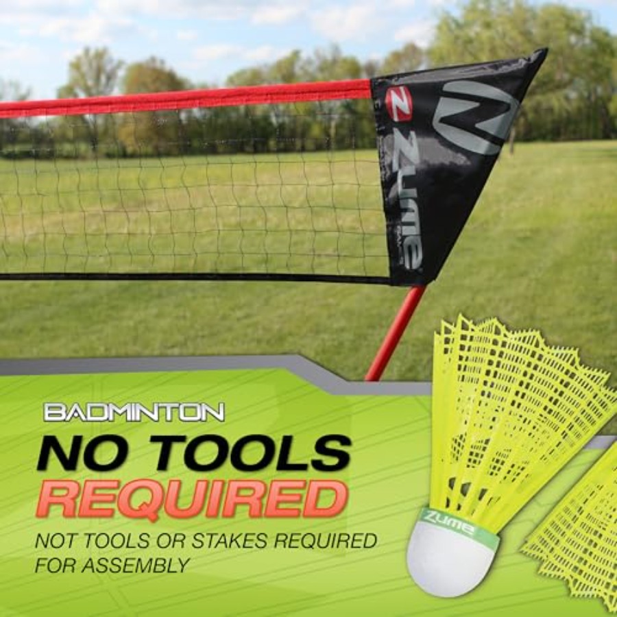 Portable Badminton Set for out – Badminton Area recenzja i cena