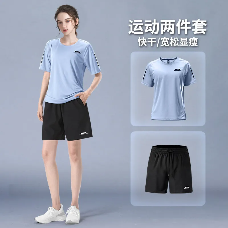 Women's 2-Piece Summer Athleti – T Shirt Dry Fit recenzja i cena