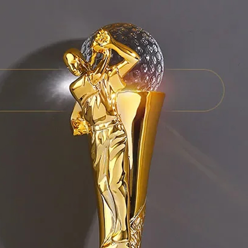 Customized Resin Trophy For Vo – Badminton Europe recenzja i cena