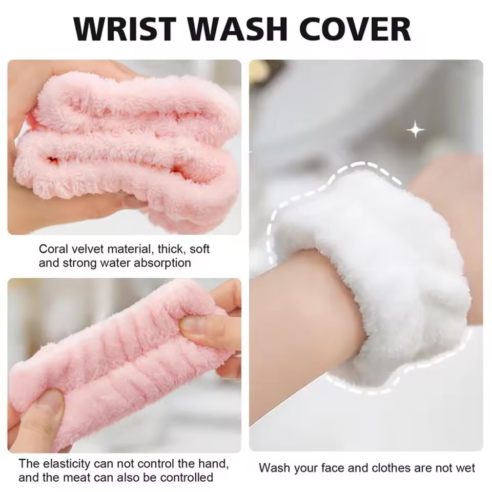 Fashion 2pcs One Pair Wash Fac – Wristband Pair Sweat recenzja i cena