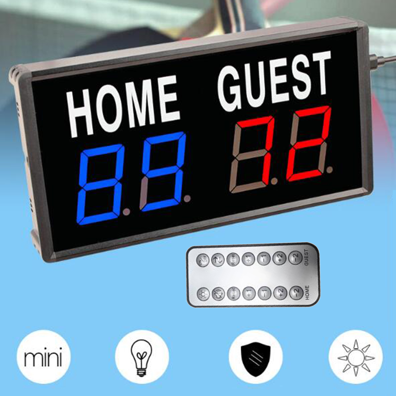 Digital Scoreboard LED Scoring – Badminton Score Counter recenzja i cena