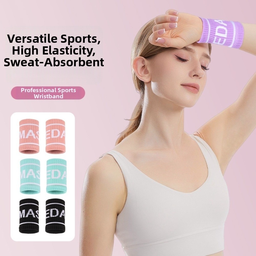 1 Pair Elastic Breathable Spor – Wristband Pair Sweat recenzja i cena