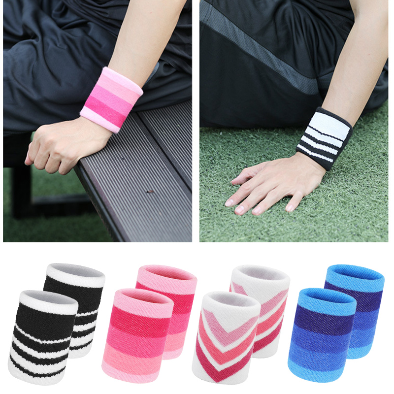 1 Pair Colorful Polyester Cott – Wristband Pair Sweat recenzja i cena