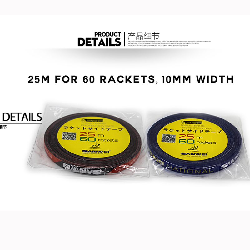 1cm*25M SANWEI Table Tennis Ra – Badminton Europe recenzja i cena