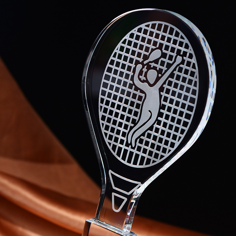 Customized Crystal Trophy Badm – Badminton Europe recenzja i cena