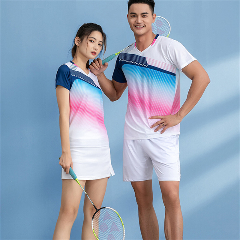 Badminton Jerseys & shorts Men – Badminton Shuttlecock recenzja i cena