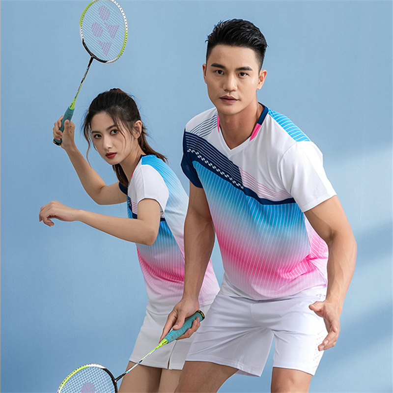 Badminton Jerseys & shorts Men – Badminton Shuttlecock recenzja i cena