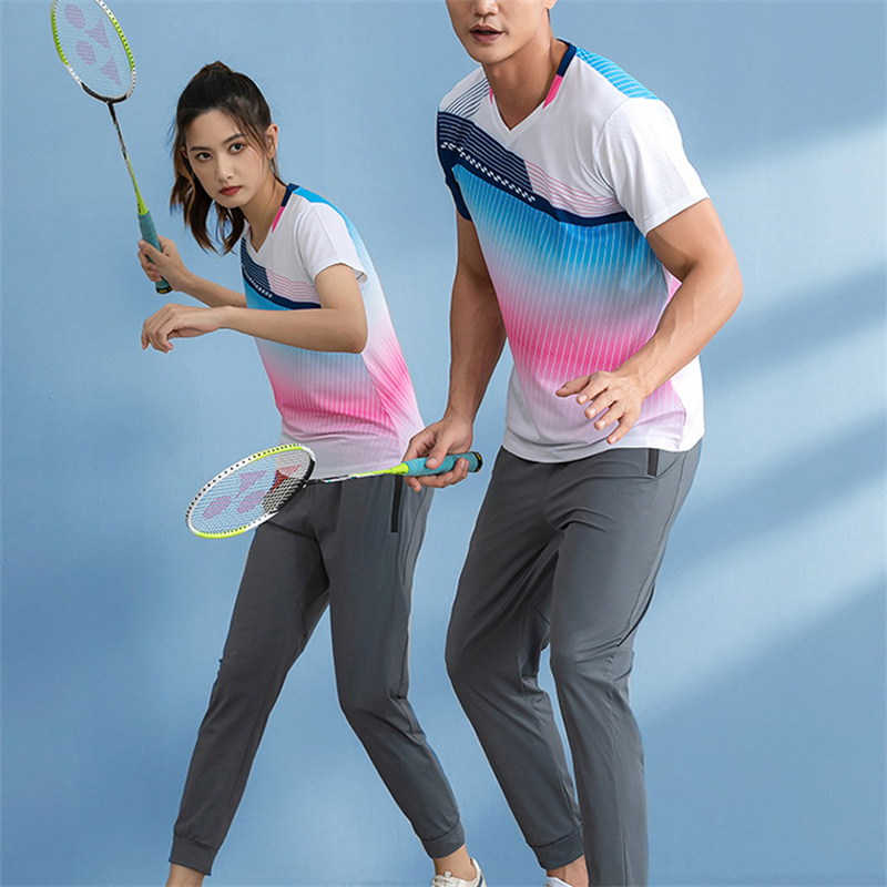 Badminton Jerseys & shorts Men – Badminton Shuttlecock recenzja i cena