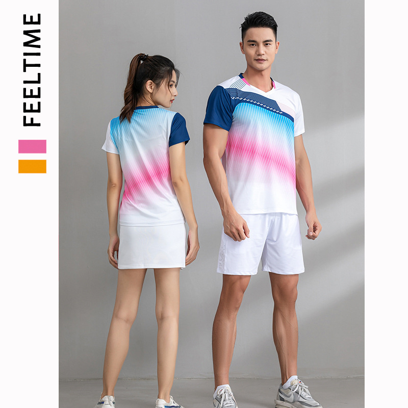 Badminton Jerseys & shorts Men – Badminton Shuttlecock recenzja i cena